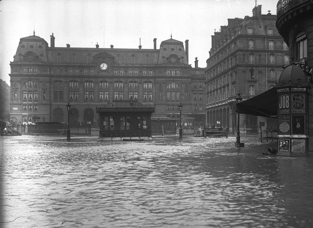 Le Paris inondé de 1910 … et de demain ?